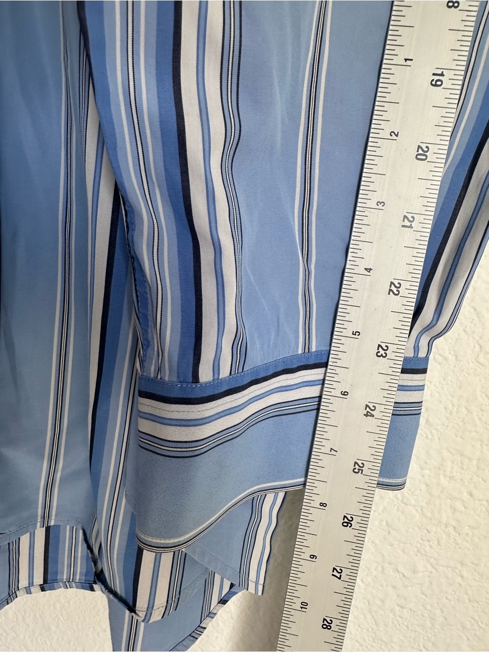 RALPH LAUREN Purple Label Men's Striped Button‎ Down cotton Shirt Size Medium - Picture 13 of 17